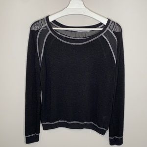 Gibson - Lightweight Softer Mesh Panel Sweater
